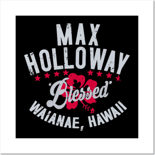 Max Holloway Roots (Distressed) Posters and Art